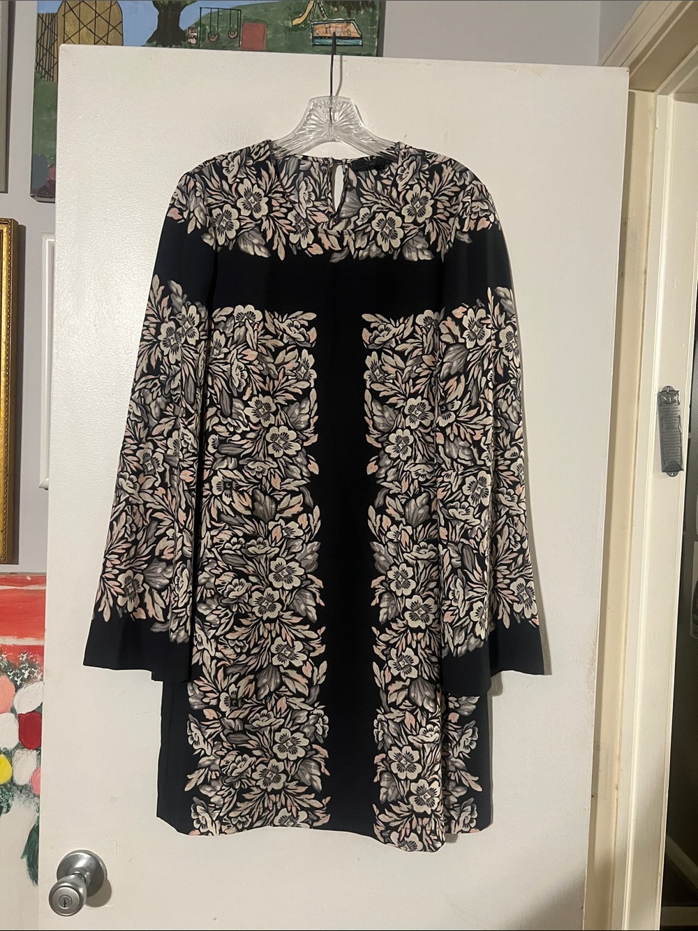 BCBG Max Azria floral shift dress
